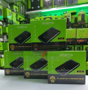 Oraimo 4g Lte Mobile Wi-Fi Hotspot Router (Supports 8 Devices)