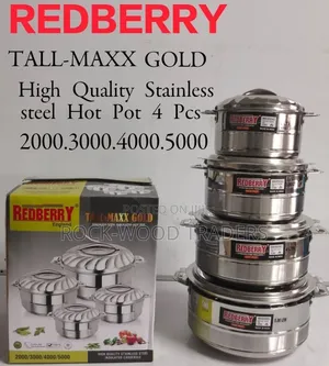 Tallmax Stainless Steel Hotpots 4 PCS