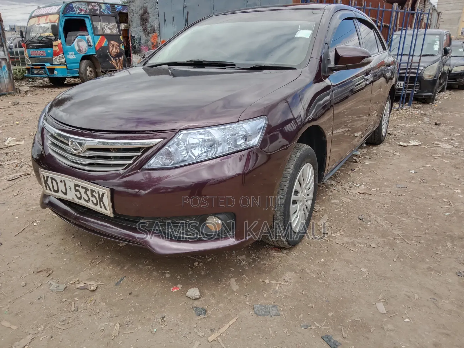 Toyota Allion 2015 Maroon