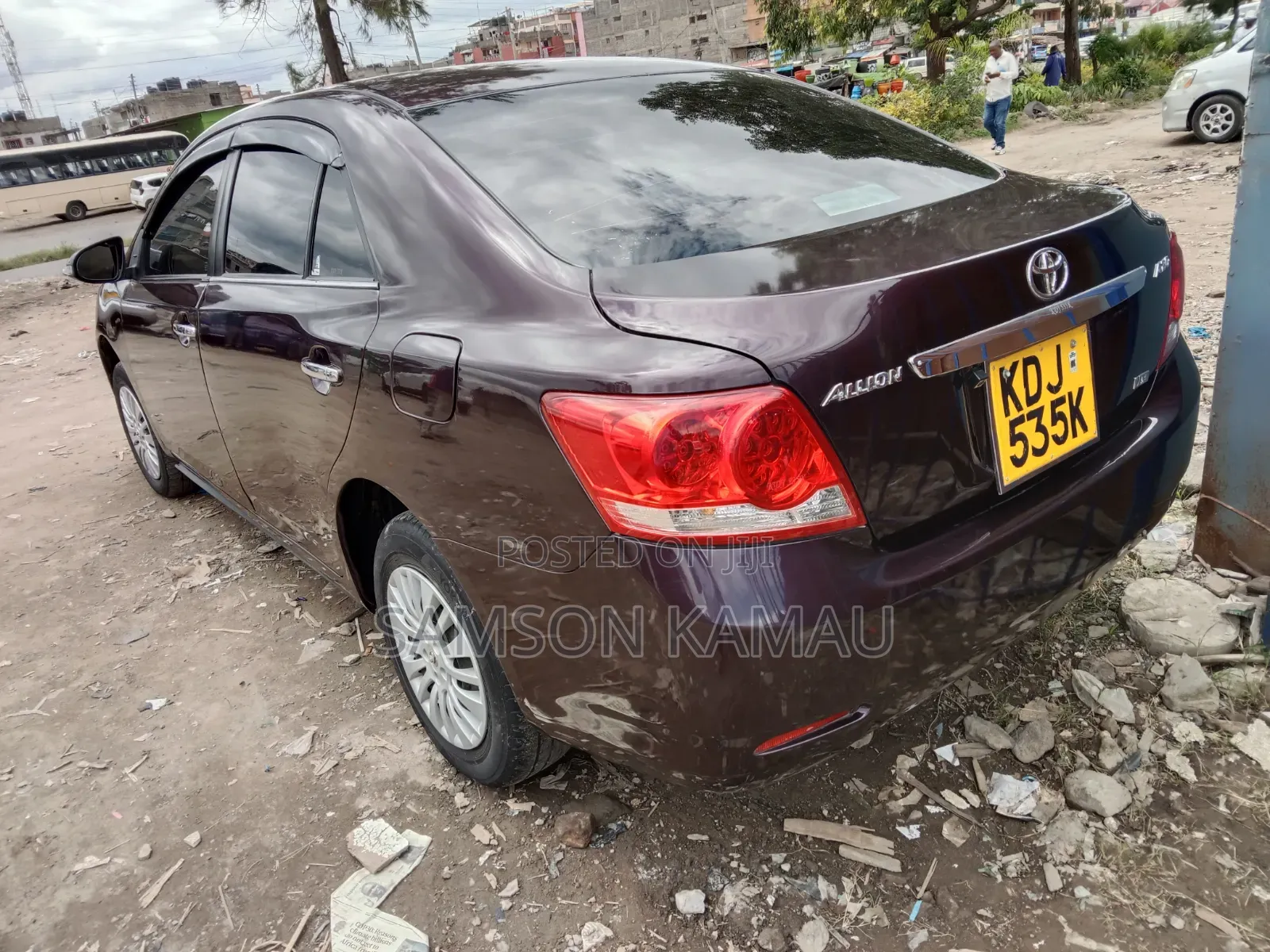 Toyota Allion 2015 Maroon