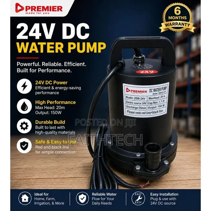 Premier Water Pump 24v Dc