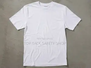 Plain White T-Shirt – Unisex Cotton Round Neck T-Shirt
