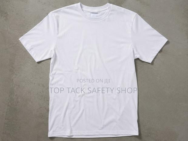 Plain White T-Shirt – Unisex Cotton Round Neck T-Shirt