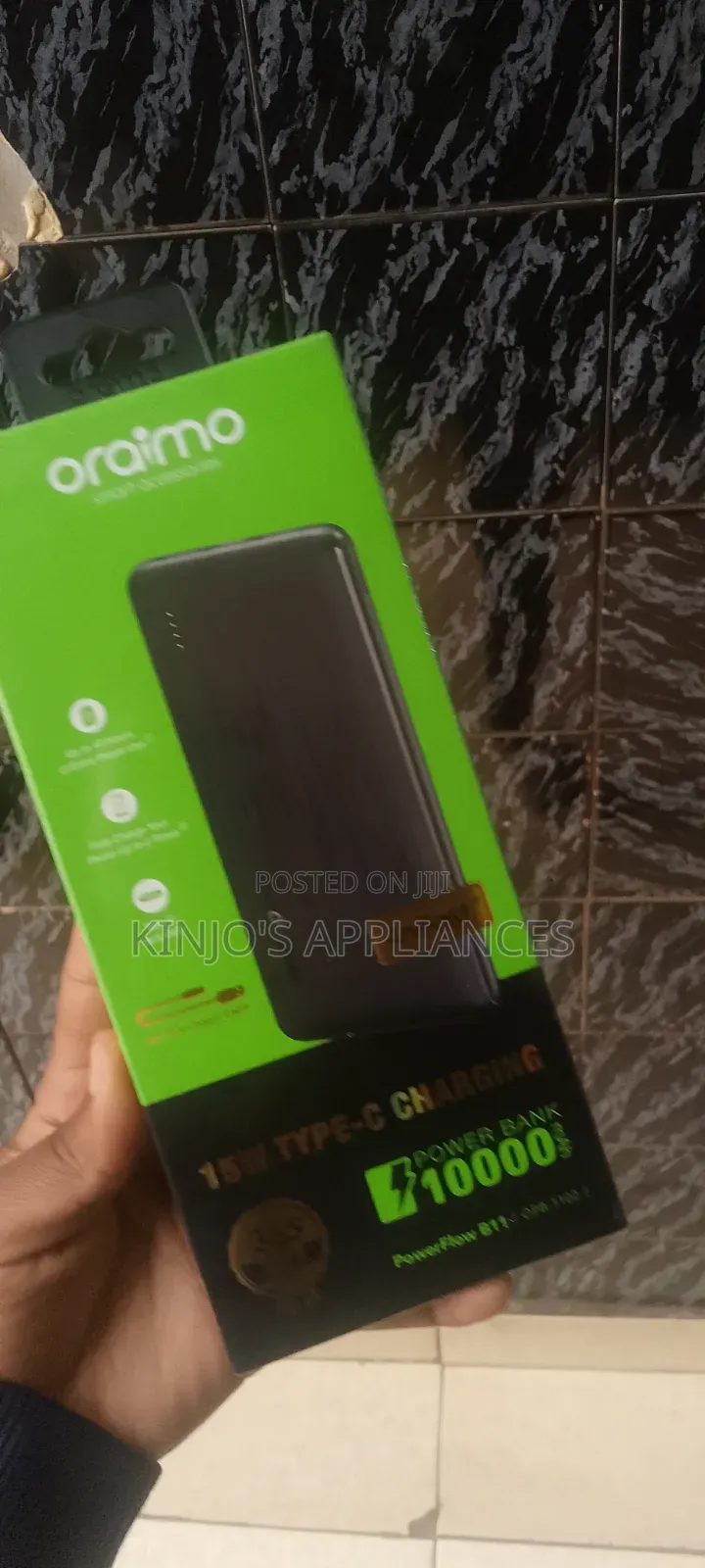Oraimo Powerflow B11 Opb-1102 *15w 10000mah* Power Bank