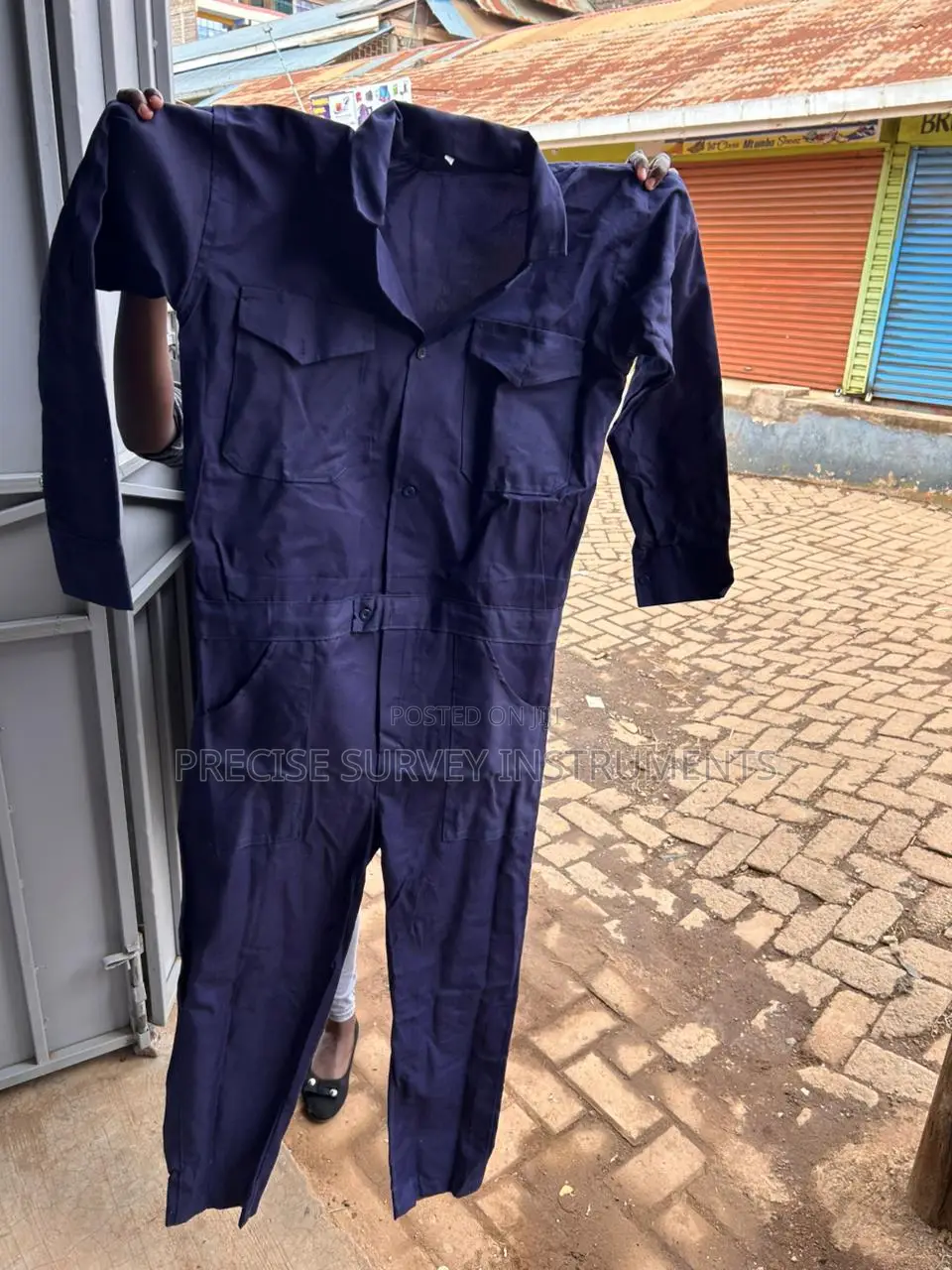 Multi-pocket Utility Overalls