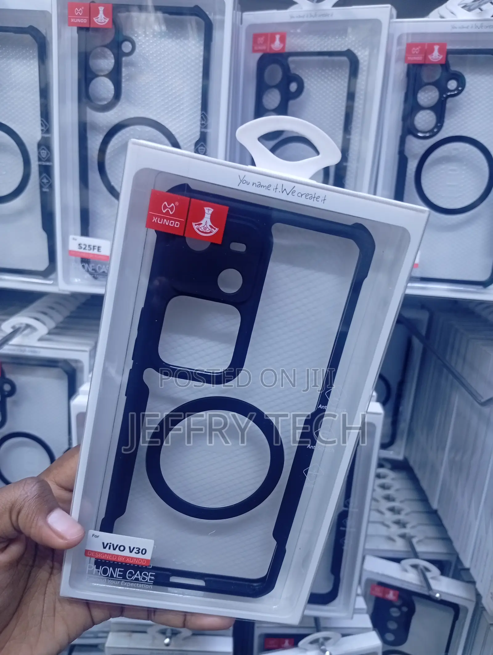 Vivo V30 Airbag Shockproof Corners Cover