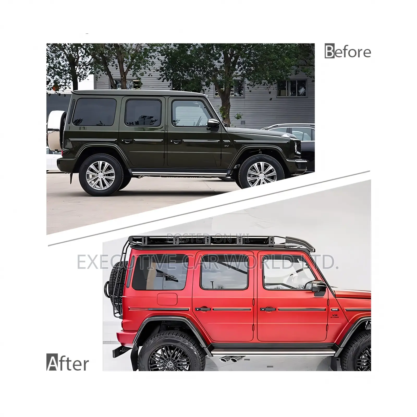 Mercedes-benz G-wagon Roof Rack