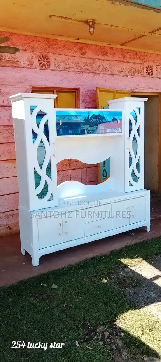 White Tv Stand