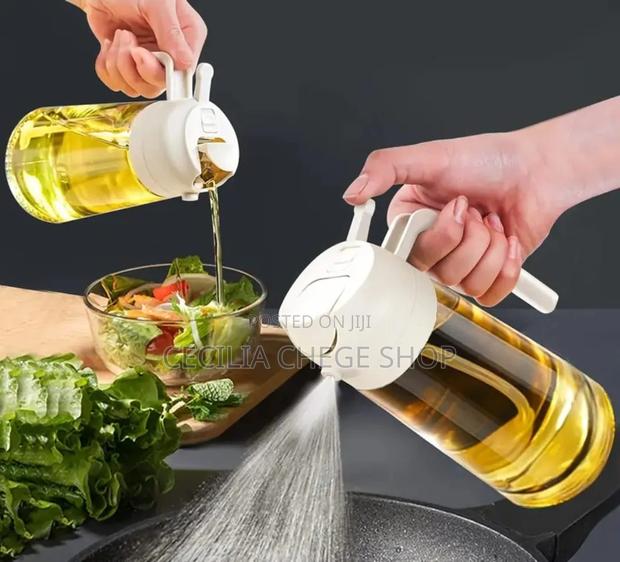 Oil Dispenser With Spray