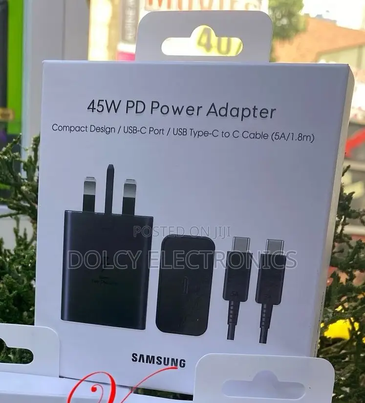 Samsung 45w Type C-C Complete Charger