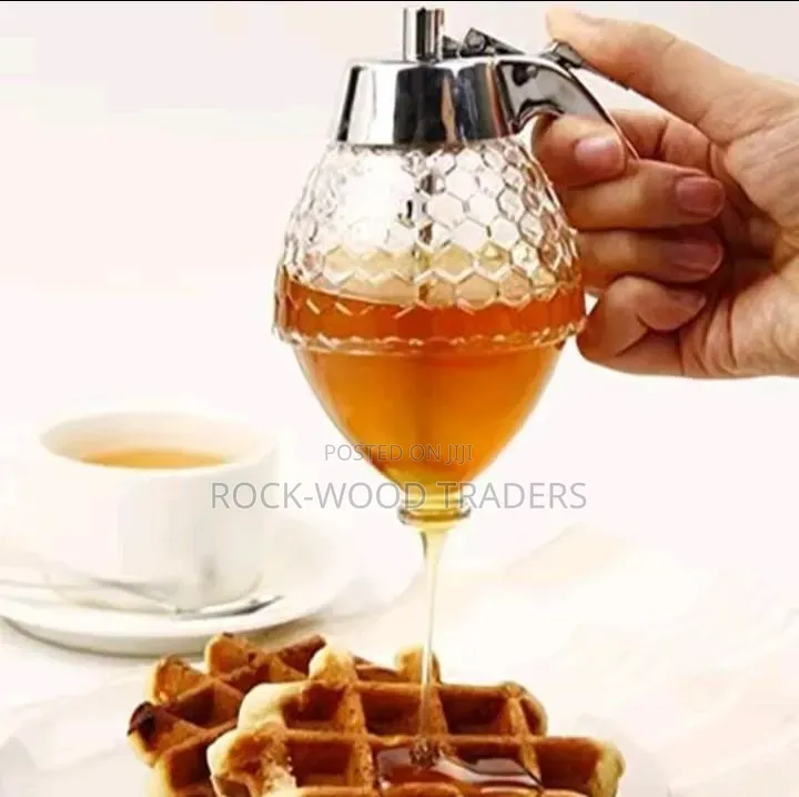 Diamond Shaped Honey Dispenser