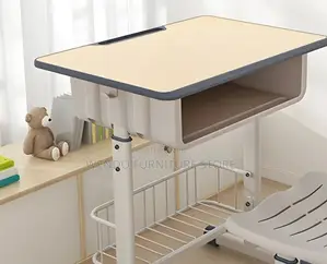 Home Tables; Kids Adjustable School Desk Chairs Set