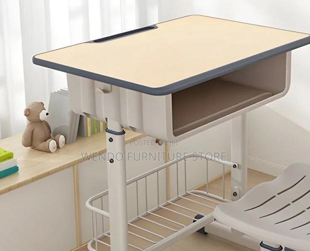 Home Tables; Kids Adjustable School Desk Chairs Set - thumbnail 5