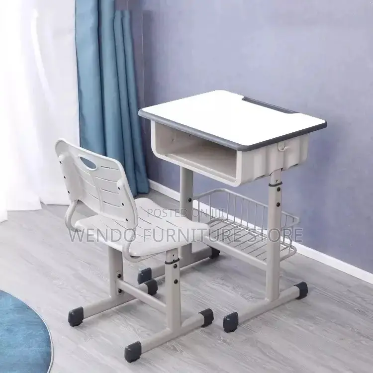 Home Tables; Kids Adjustable School Desk Chairs Set