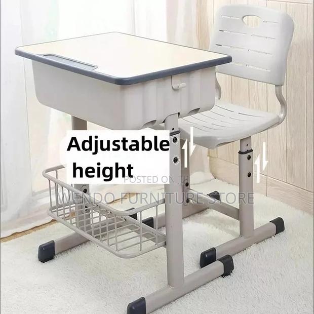 Home Tables; Kids Adjustable School Desk Chairs Set - thumbnail 9