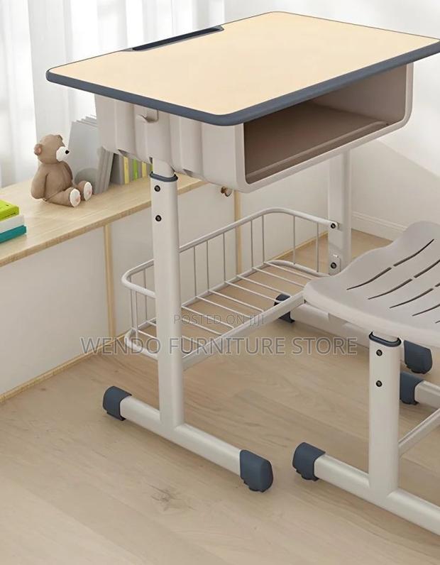 Home Tables; Kids Adjustable School Desk Chairs Set - thumbnail 11