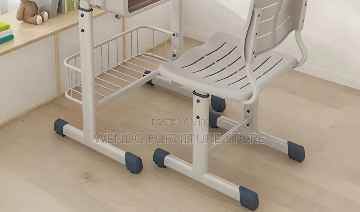 Home Tables; Kids Adjustable School Desk Chairs Set