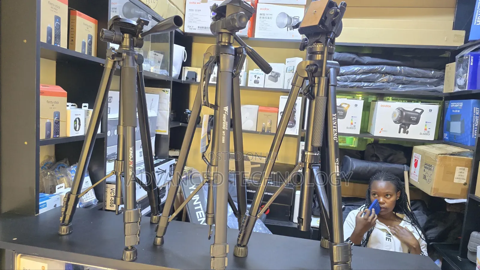 Camera Tripod Weifeng 3560/Kingjong Vt 890