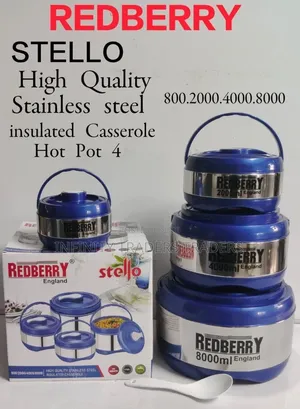 Redberry Premium Range of Stainless Steel Hotpot