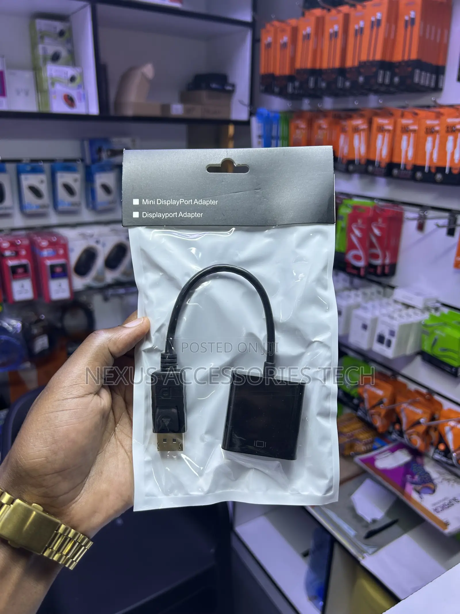 Displayport (Dp) To Vga Adapter Converter For Monitor Projector