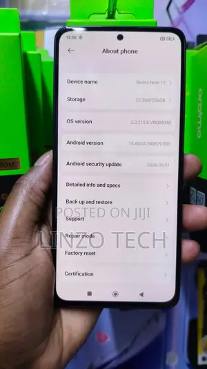 Xiaomi Redmi Note 13 256 GB Black