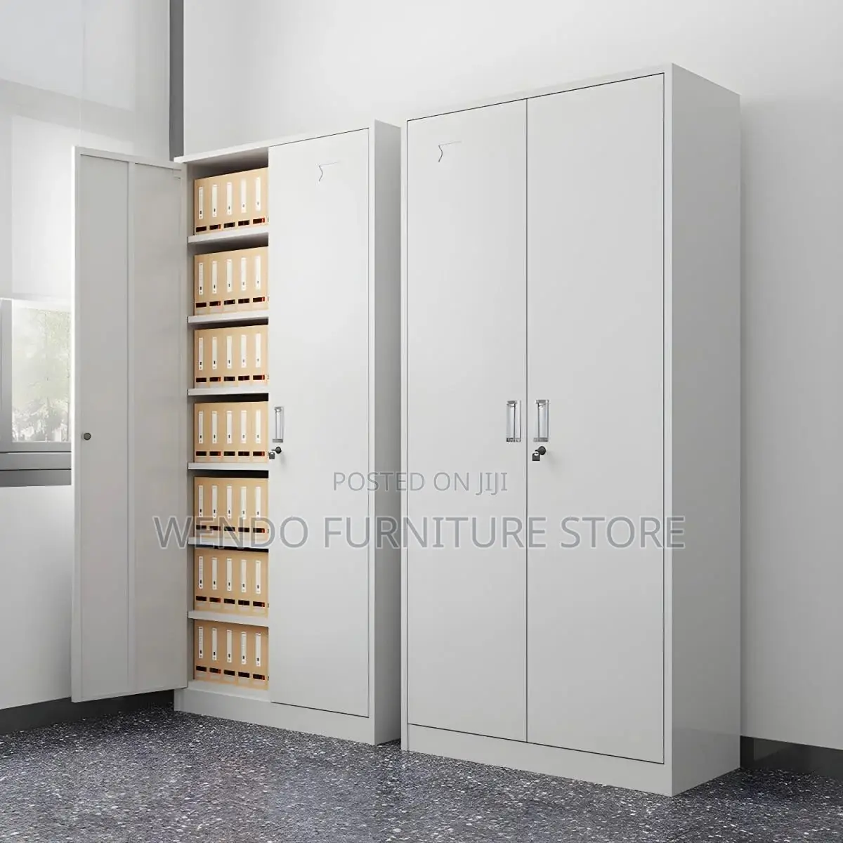 Office Cabinet; Steel Drawered Office Documents Cabinet