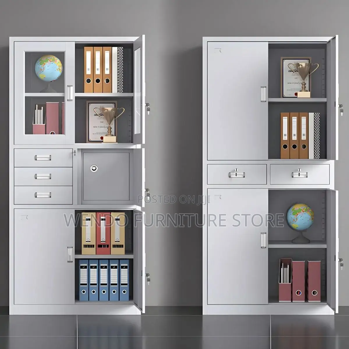 Office Cabinet; Steel Drawered Office Documents Cabinet