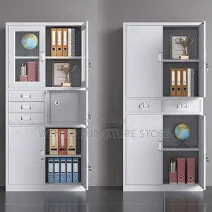 Office Cabinet; Steel Drawered Office Documents Cabinet