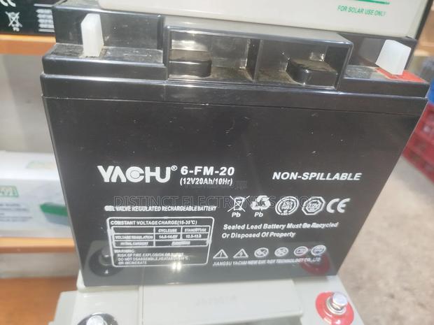 Yaachu Solar Battery 12v,20ah - main view