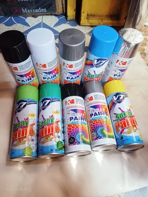3pc Spray Paint in Multi Color Set for Quick Drying Automotive Use