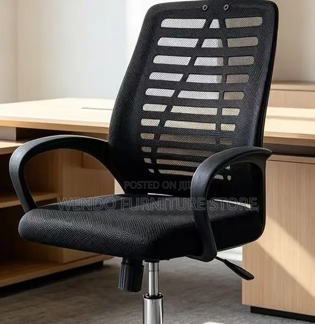 Office Chairs; Headrest Ergonomic Black Design Office Chairs