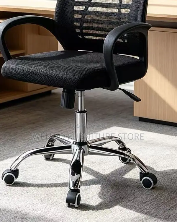 Office Chairs; Headrest Ergonomic Black Design Office Chairs