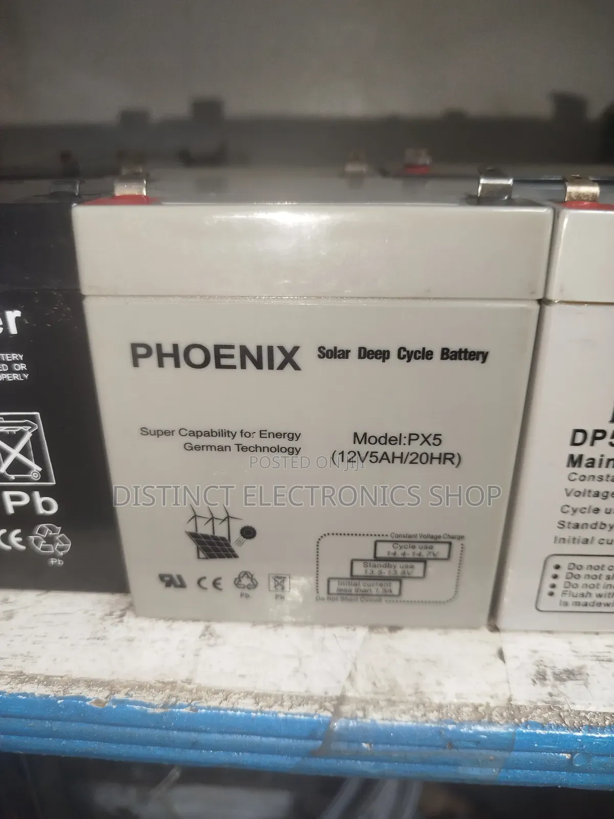 Phoenix Battery 12v 5ah