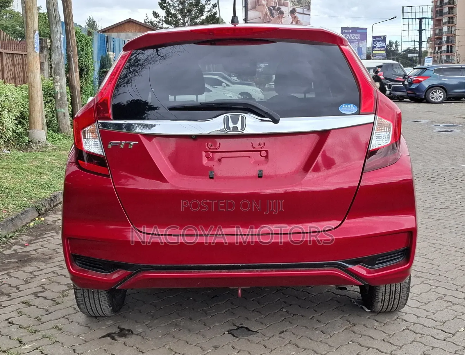 Honda Fit 2019 Red