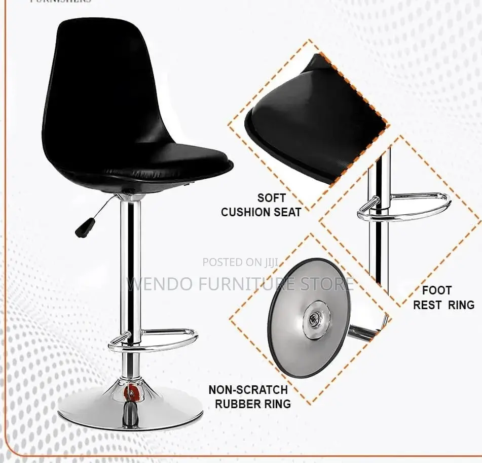 Barstools; Leather Recliner Counter Barstools