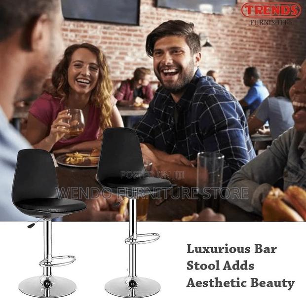 Barstools; Leather Recliner Counter Barstools - thumbnail 6