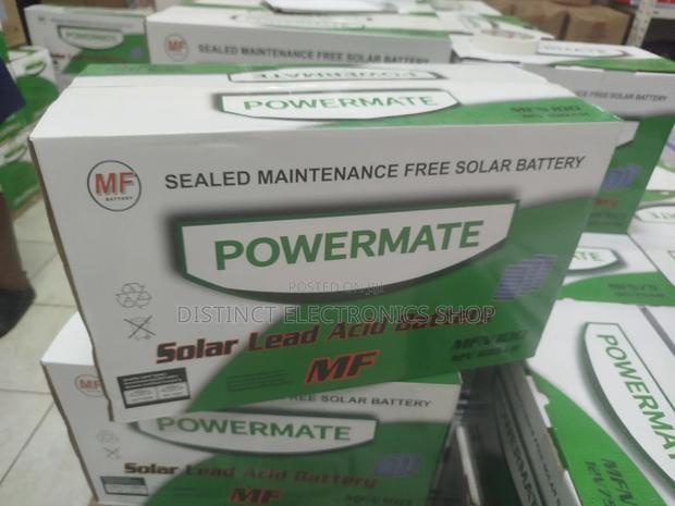 Powermate Solar Battery 12v 75ah