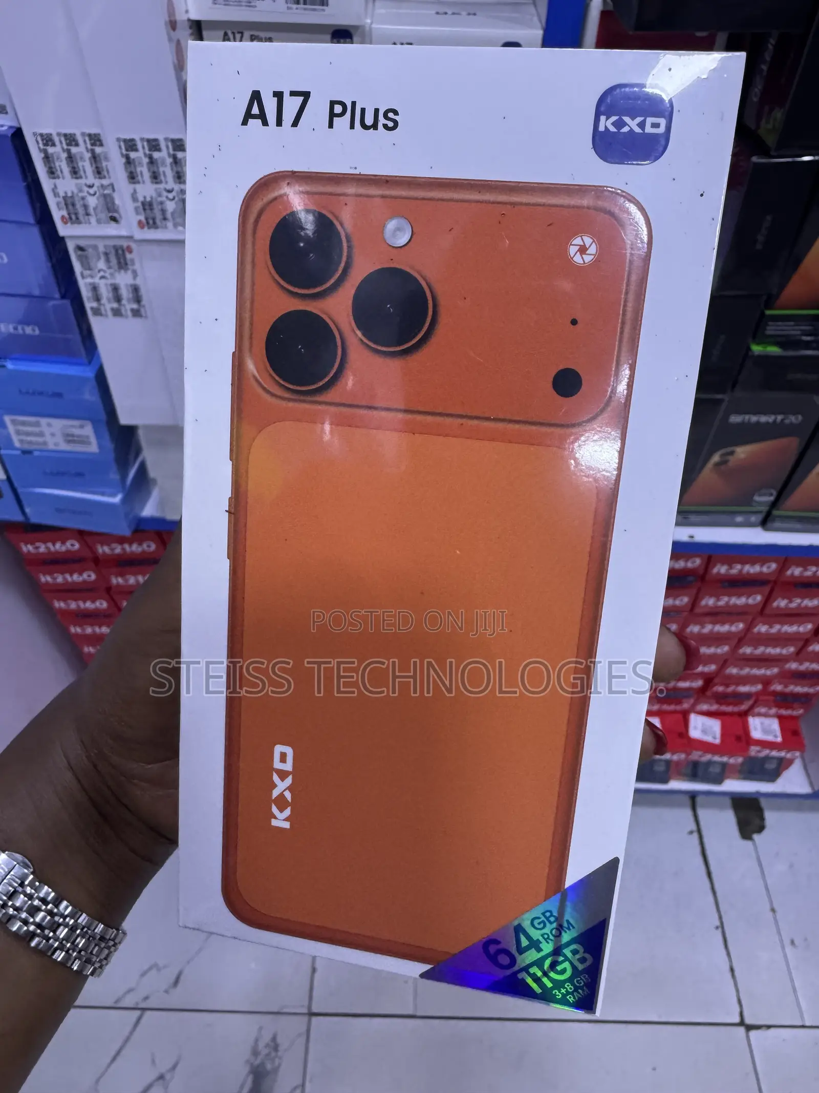 New Mobile Phone 64 GB Orange