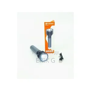 Kamisafe Km-H06u Rechargeable Metallic Torch – Super Bright