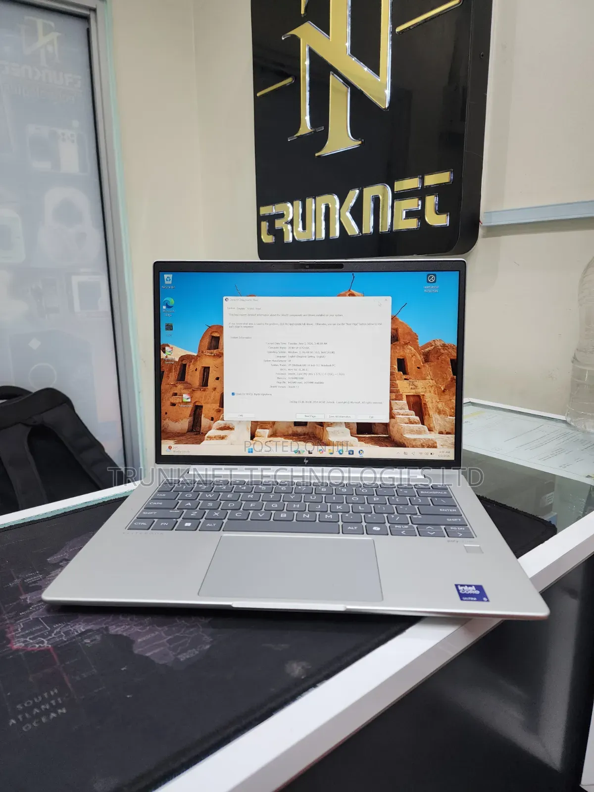 Laptop HP EliteBook 640 G11 16GB Intel Core Ultra 5 SSD 512GB