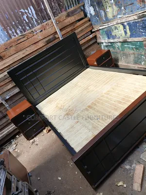 Wooden Bed