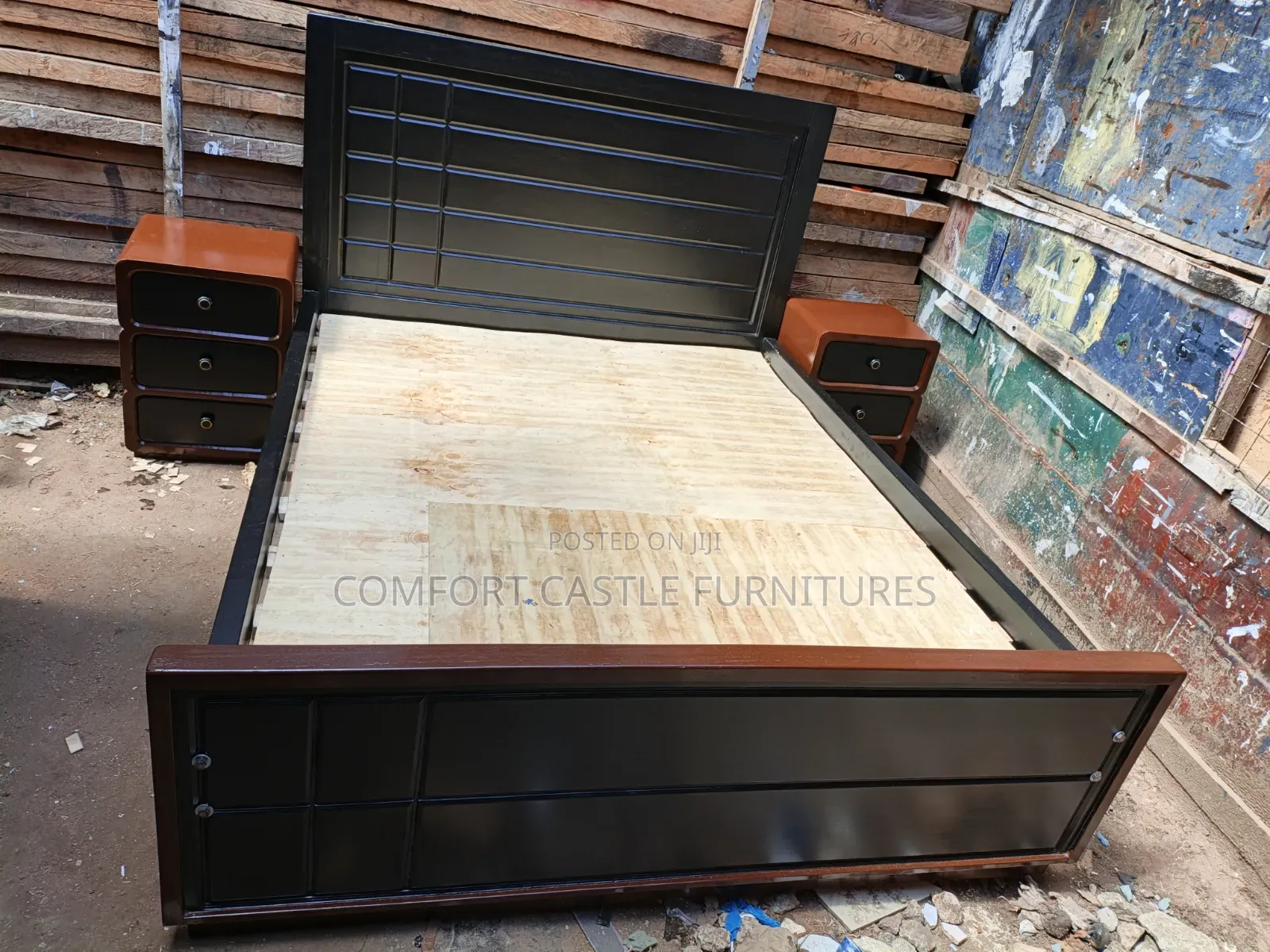 Wooden Bed