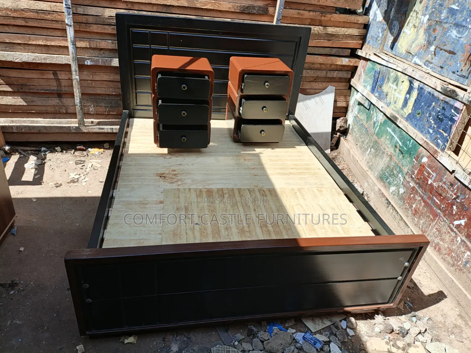Wooden Bed