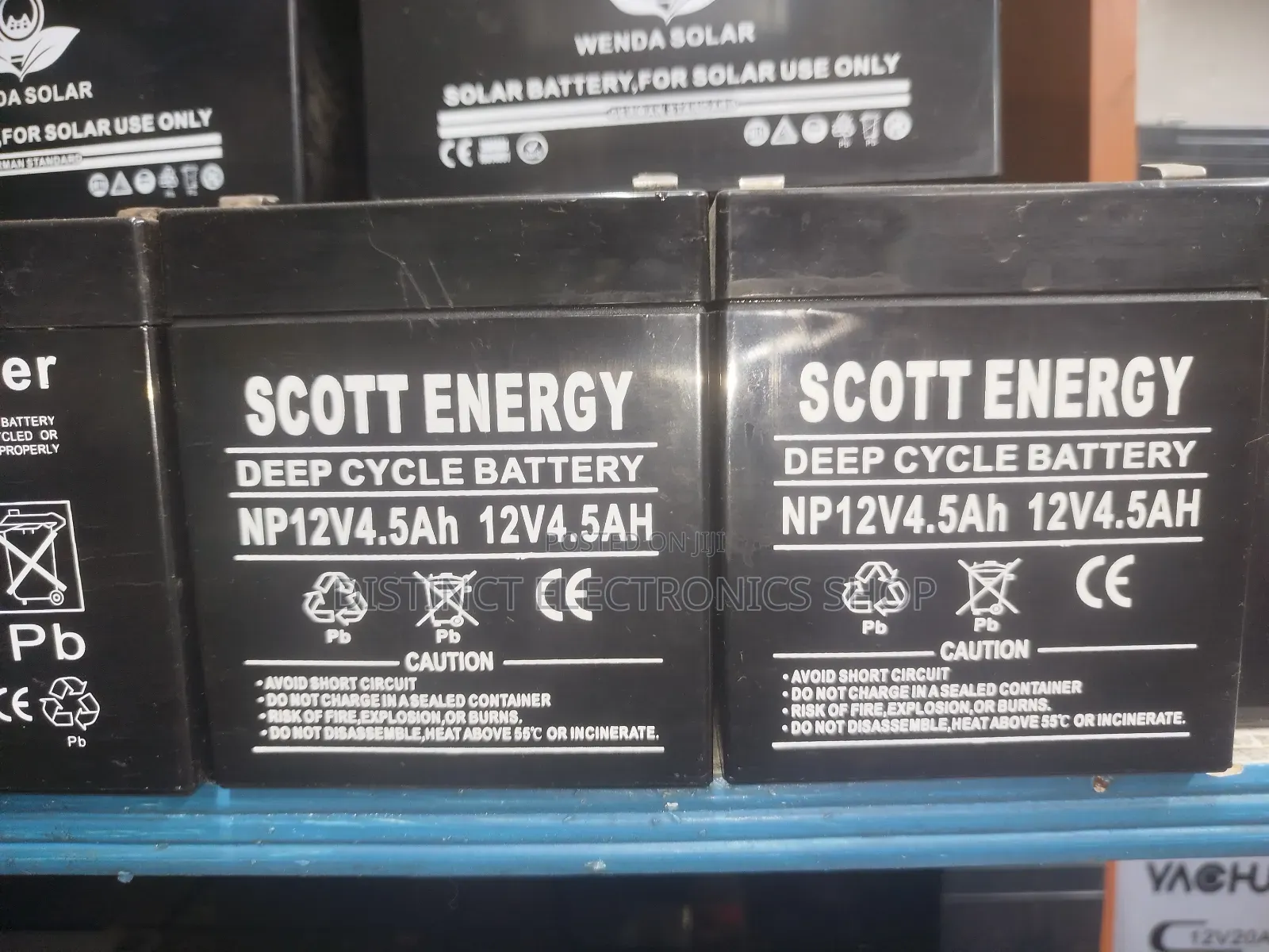 Scott Battery 12v,4.5ah