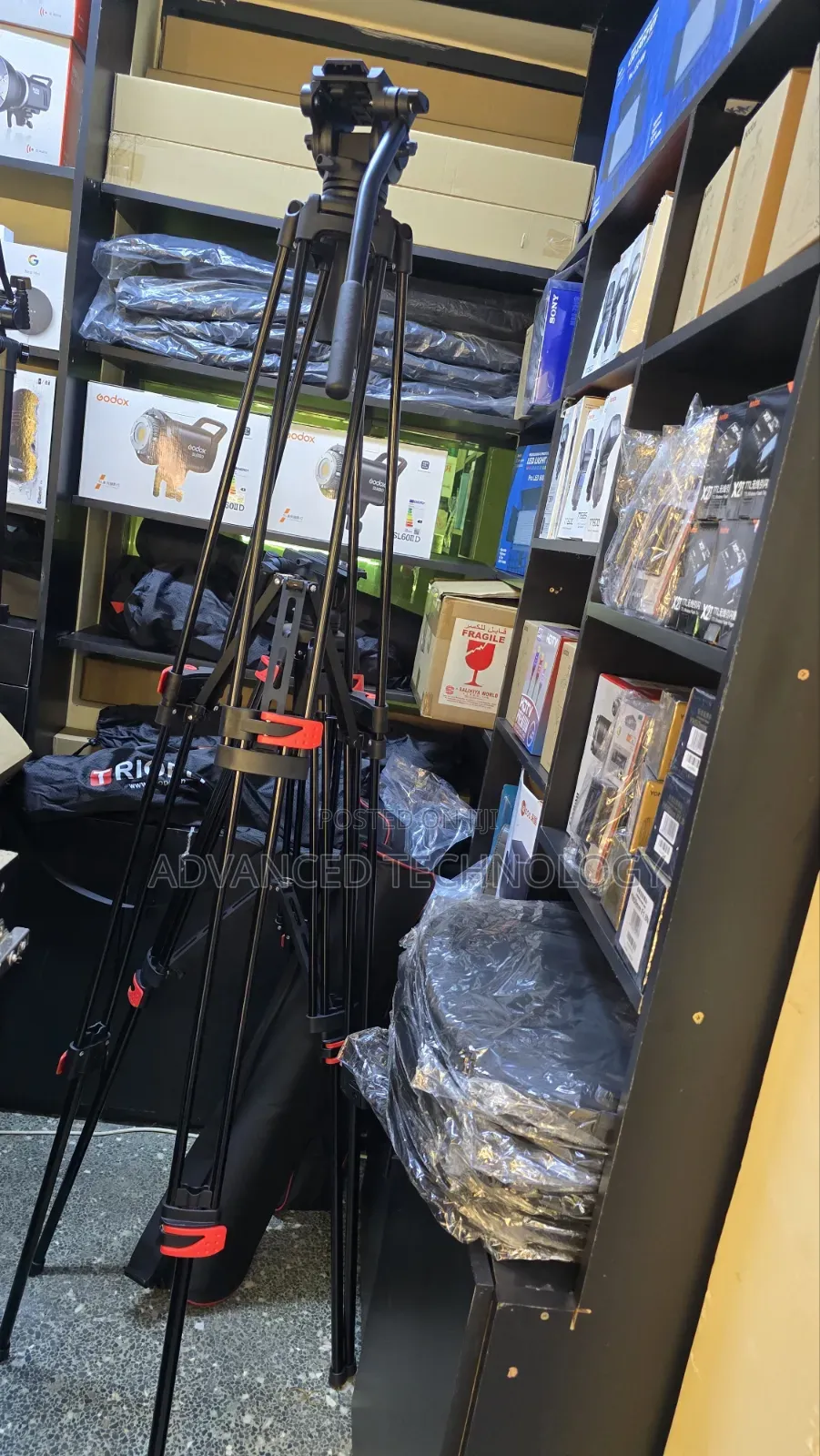 Heavy Duty Camera Tripod Upto 15kg Load