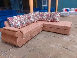 Brown L Seat