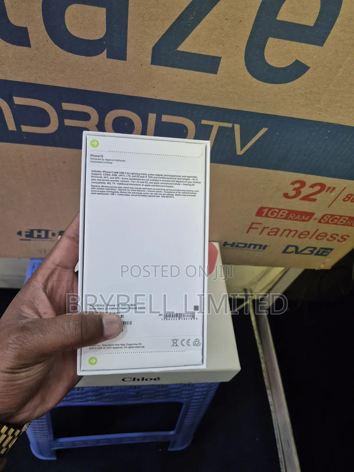 New Apple iPhone 13 128 GB Pink
