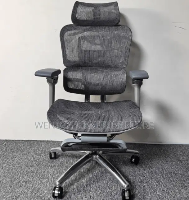 Office Chairs; Orthopedic Fabric Chair With Under Footrest