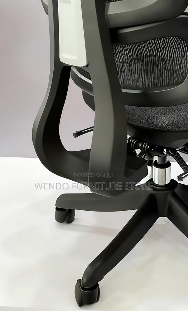 Office Chairs; Orthopedic Fabric Chair With Under Footrest - thumbnail 6