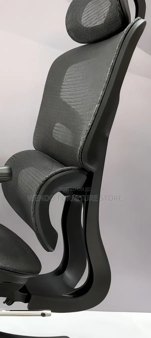 Office Chairs; Orthopedic Fabric Chair With Under Footrest